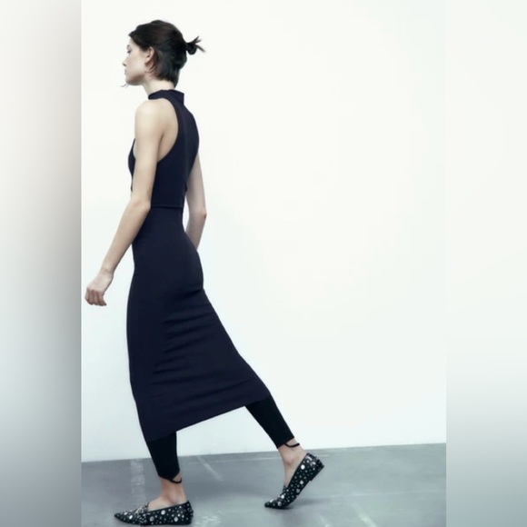 Zara Cut Out Halter Dress - Picture 2 of 7